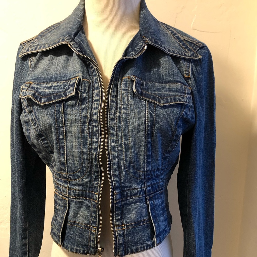 BEBE DENIM JACKET